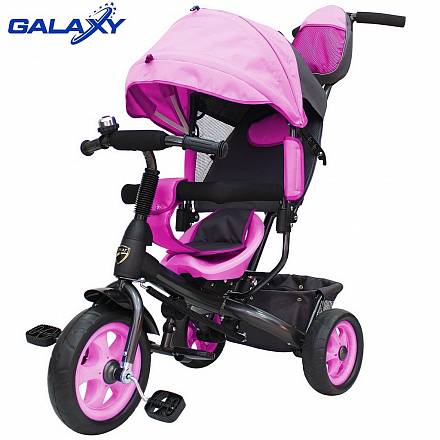 Велосипед 3-х колесный Galaxy Лучик Vivat, цвет – розовый 